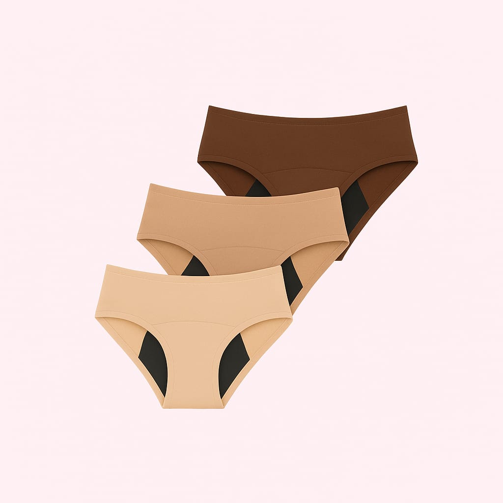 LOT 3 CULOTTES EVA SKIN - SECONDE PEAU SANS COUTURES